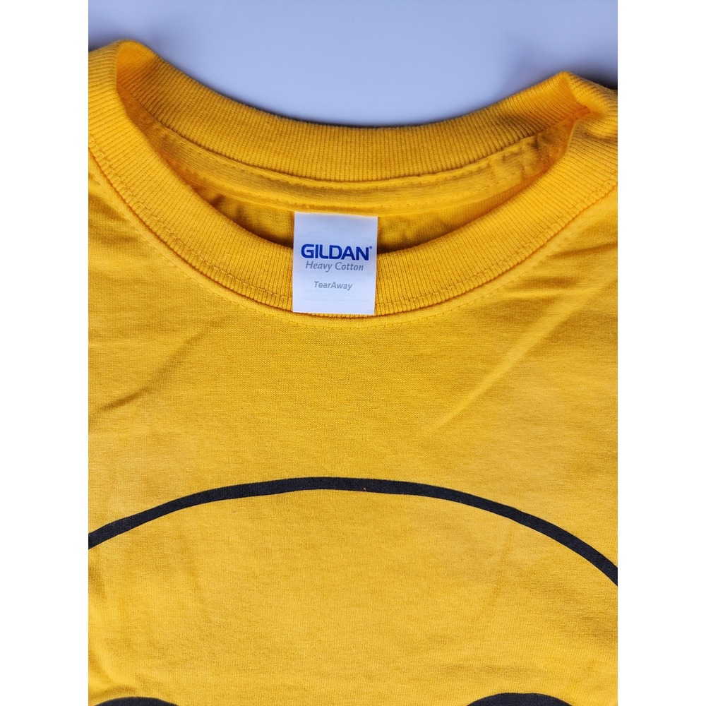 Gildan Yellow Duck Face Graphic T-Shirt Tee Heavy Cotton Adult Unisex - Picture 3 of 11